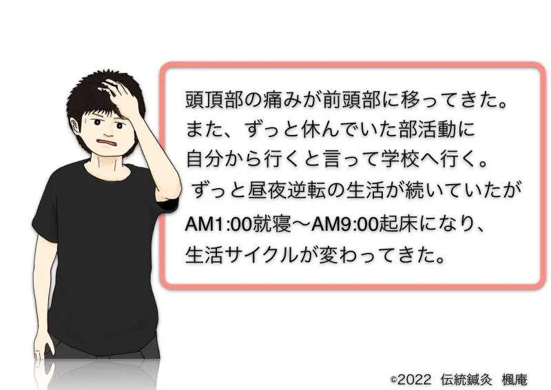 治療日誌】頭痛 No.3|伝統鍼灸 楓庵 治療日誌】頭痛 No.3|伝統鍼灸 楓庵
