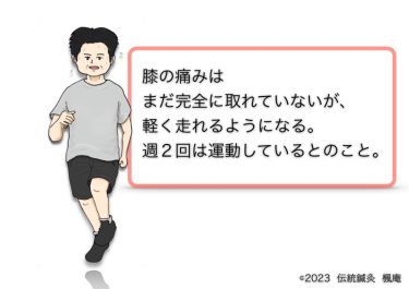 【治療日誌】変形性膝関節症 No.14