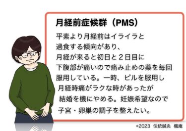 【治療日誌】月経前症候群(PMS) (2) No.1