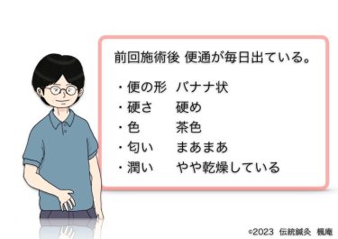 【治療日誌】胃腸の不調(5) No.4