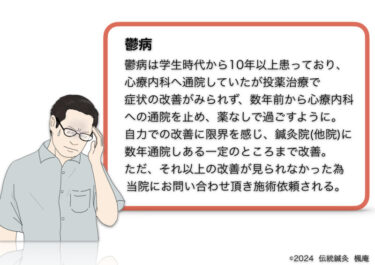 【治療日誌】鬱病(9)