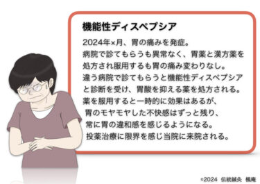 【治療日誌】機能性ディスペプシア(2)