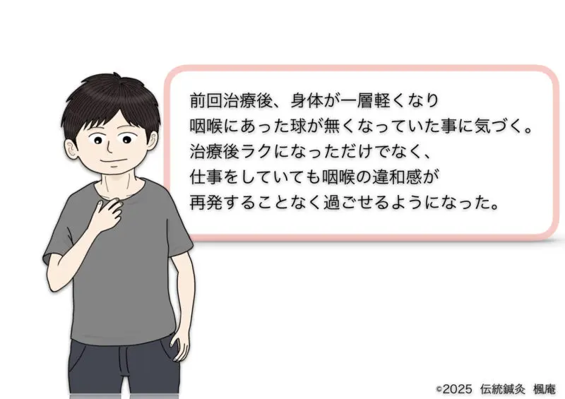 咽喉頭異常感症(ヒステリー球)